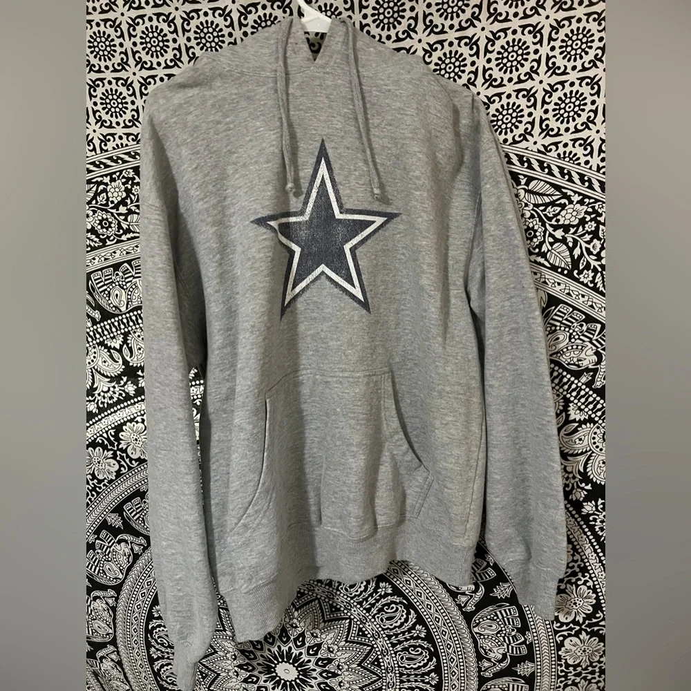 Elliott 21 Dallas Cowboys Hoodie Large Grey, Few times worn- in great condition - Picture 4 of 6